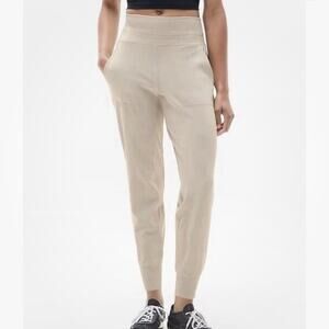 NEW ATHLETA Large‎ Venice Jogger Abalone Workout Pants #597888